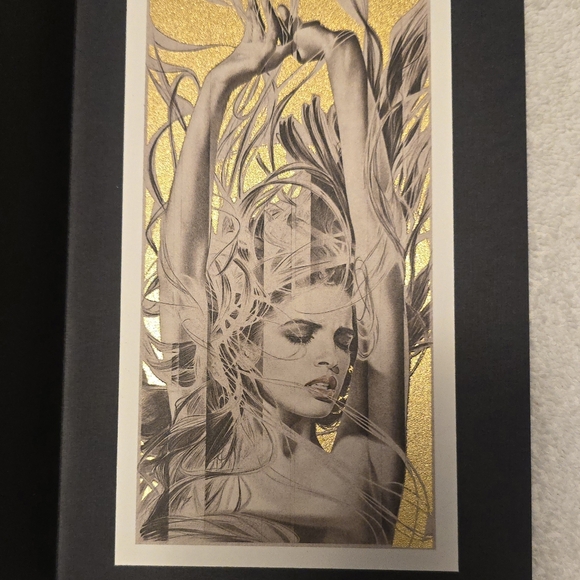 2 pcs Manuel Nunez art ready to frame. Luna de Fuego & Volare - Picture 2 of 8